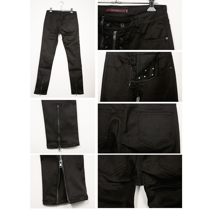 ◇SEANA FOUR ZIPスキニーパンツ◇ヴィジュアル系[品番：JG000005587