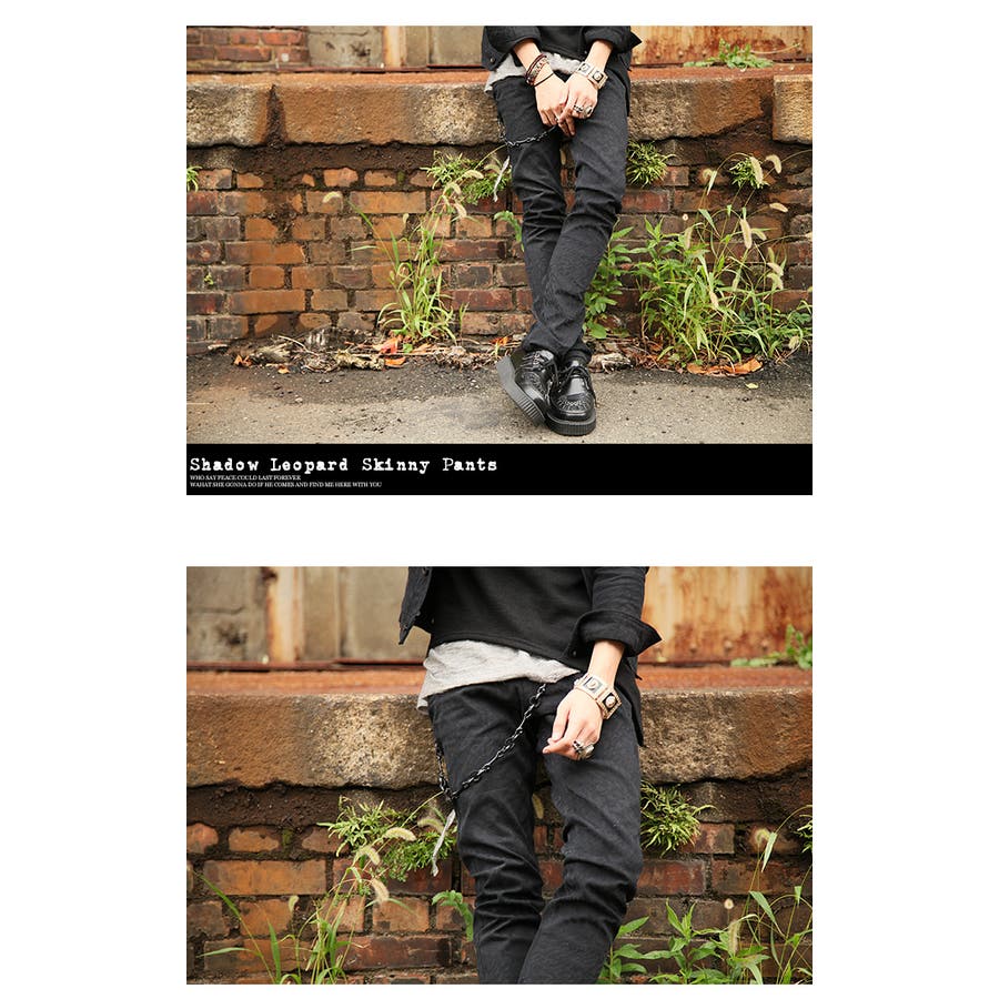 ◇SEANA(シーナ) シャドウレオパードスキニーパンツ◇ヴィジュアル系