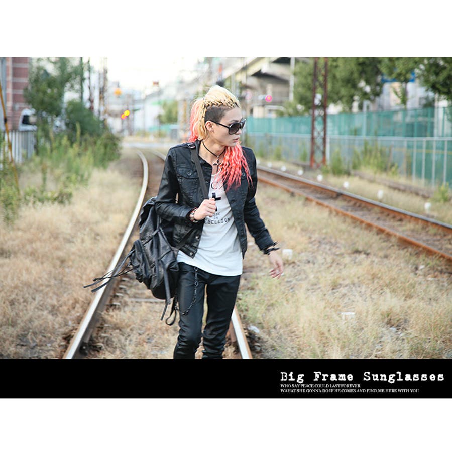 ◇SEANA ビッグフレームサングラス◇ヴィジュアル系 お兄系[品番