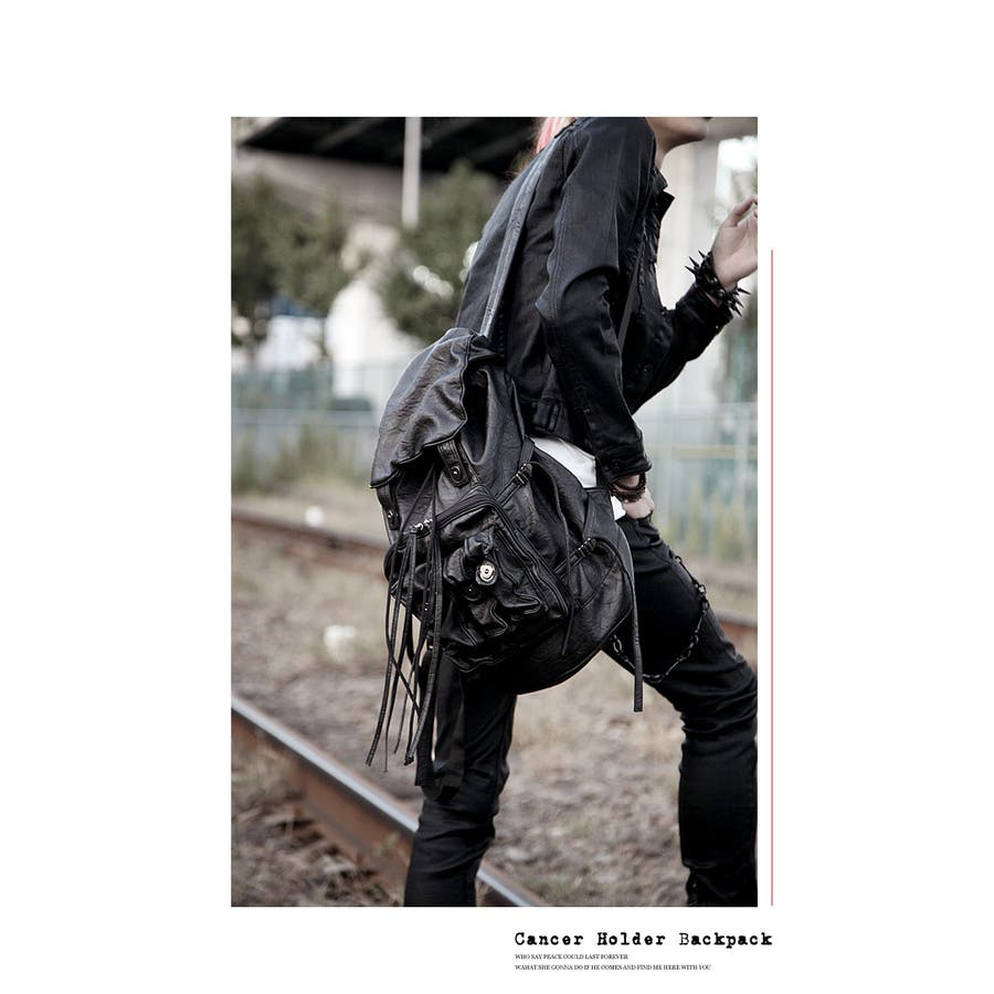 ◇SEANA PUガンホルダーバックパック◇ヴィジュアル系 お兄系