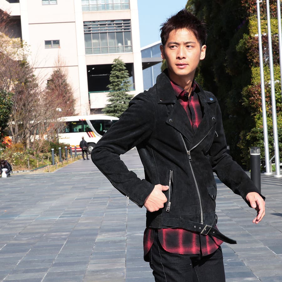 ◇roshell(ロシェル)スウェードWライダース◇[品番：JG000009176]｜JIGGYS  SHOP（ジギーズショップ）のメンズファッション通販｜SHOPLIST（ショップリスト）