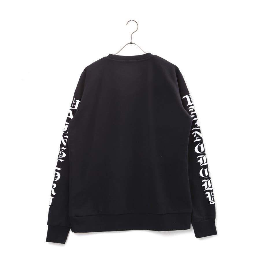 ◇ワッペン付ドロップショルダートレーナー◇スウェット