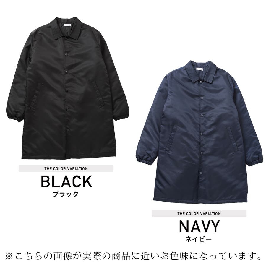再再販！ 定番◇ナイロン中綿ロングコーチジャケット◇[品番：JG000010748 ジャケット・アウター
