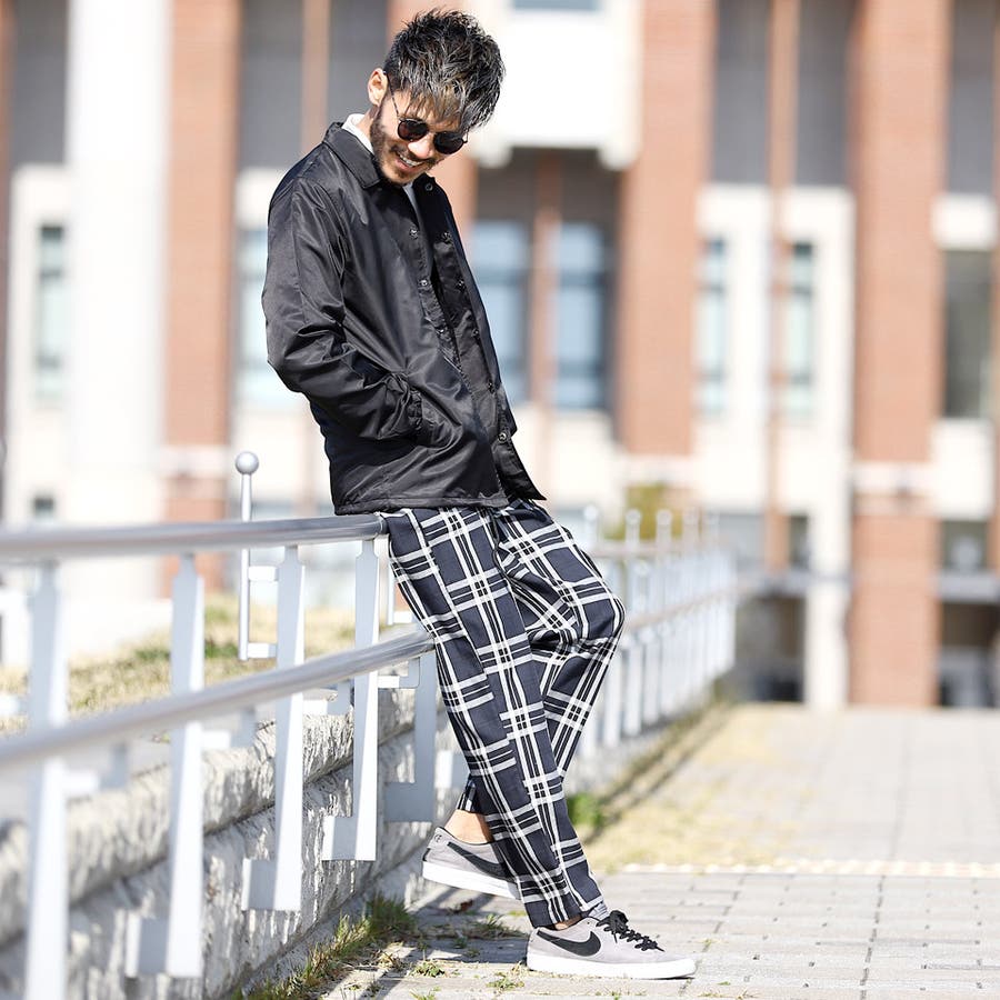 ◇チェックイージーパンツ◇[品番：JG000010976]｜JIGGYS SHOP