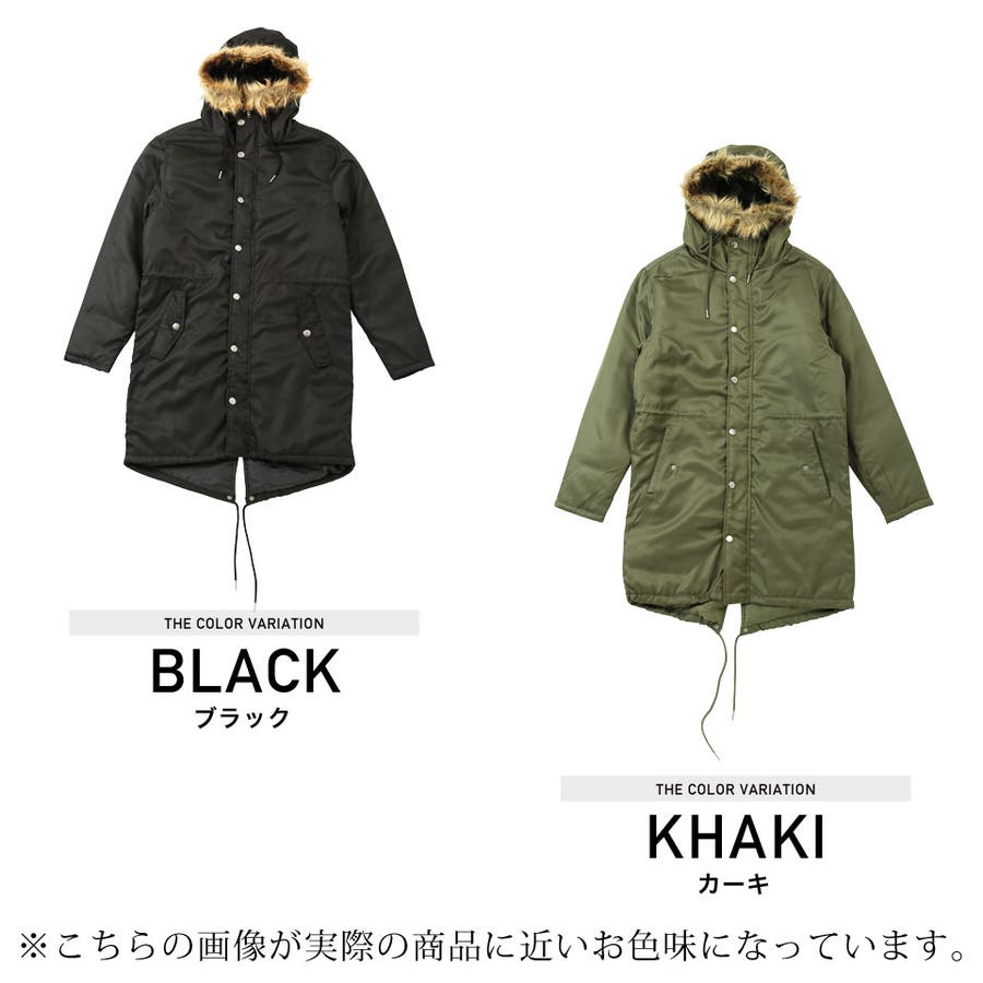 定番◇中綿モッズコート◇[品番：JG000011680]｜JIGGYS SHOP（ジギーズ