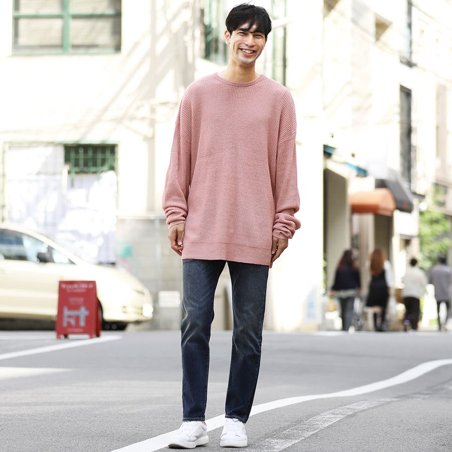 定番◇畦編みビッグニット◇ニット セーター メンズ[品番