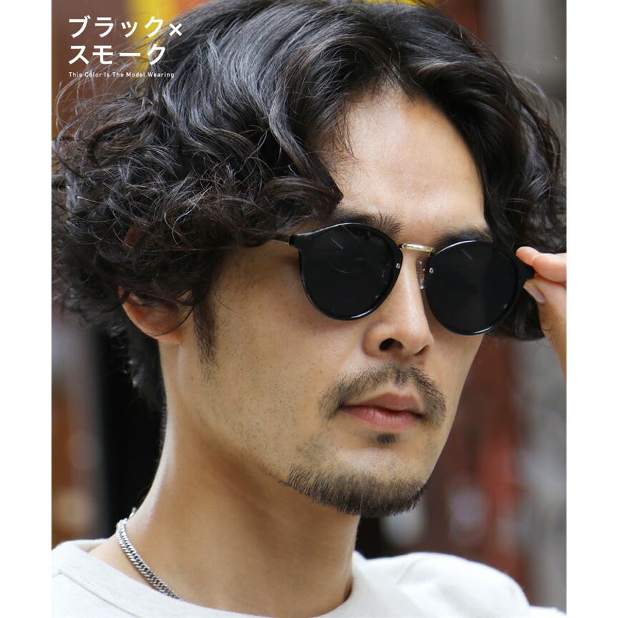 ボストンタイプカラーサングラス[品番：JG000013291]｜JIGGYS