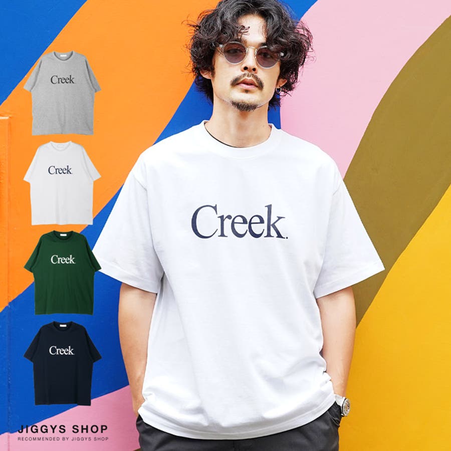 CreekプリントロゴTシャツ [品番：JG000013458]｜JIGGYS SHOP