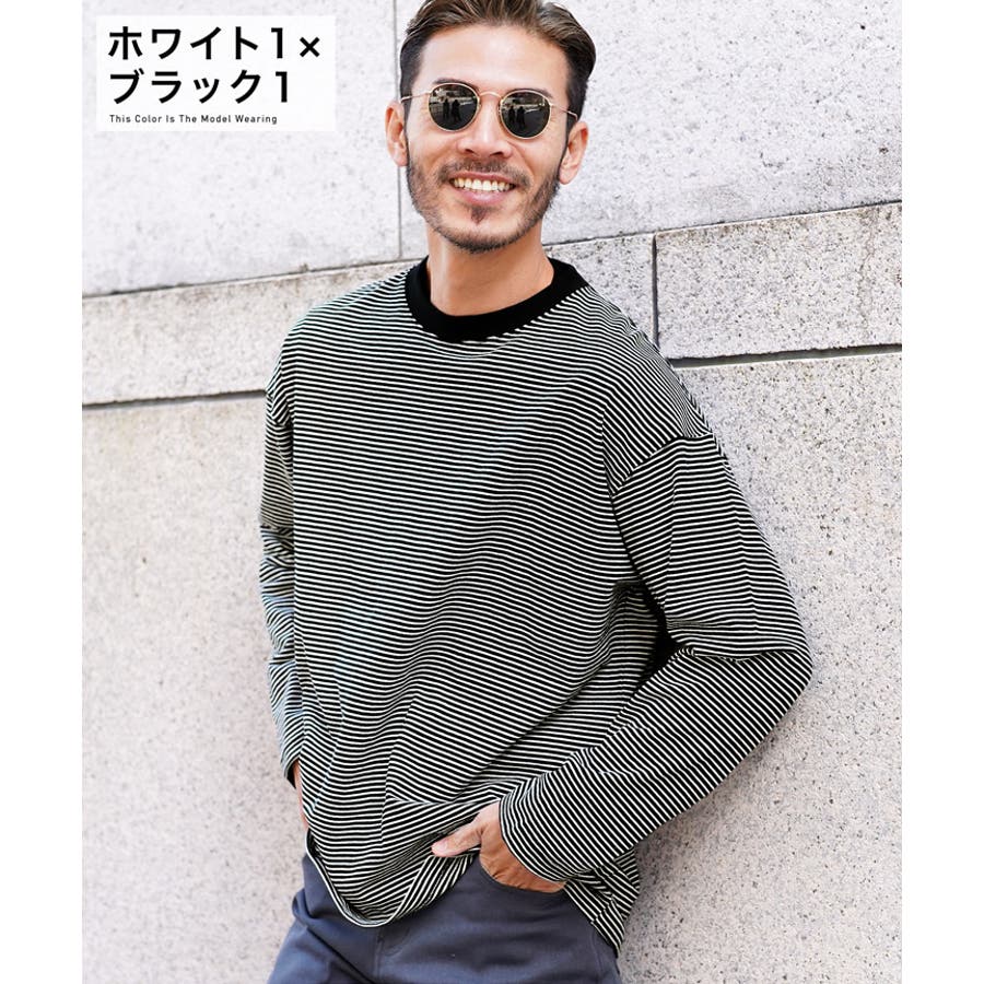 ◇ボーダーロンT◇[品番：JG000013824]｜JIGGYS SHOP（ジギーズ