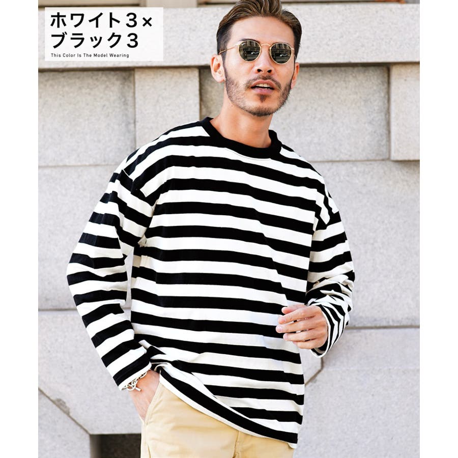 ◇ボーダーロンT◇[品番：JG000013824]｜JIGGYS SHOP（ジギーズ