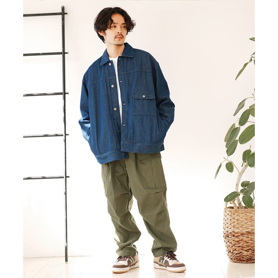 ◇カバーオール 10oz ライトオンスデニム リラックスジャケット