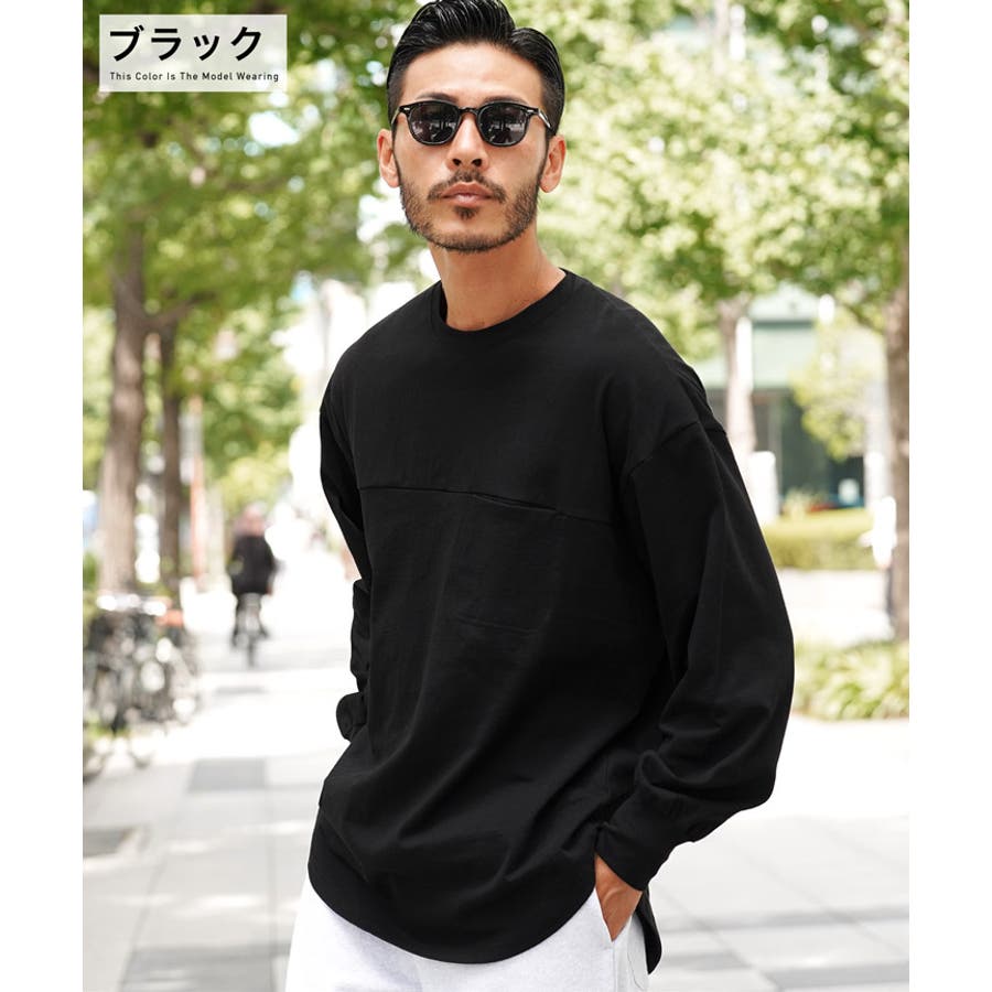 ◇USコットン胸ポケットクルーネックロンT◇ロンT メンズ T
