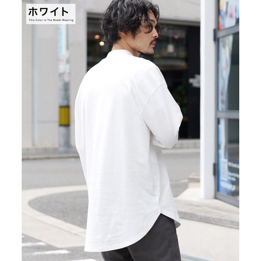 ◆USコットン モックネックロンT◆ロンT メンズ