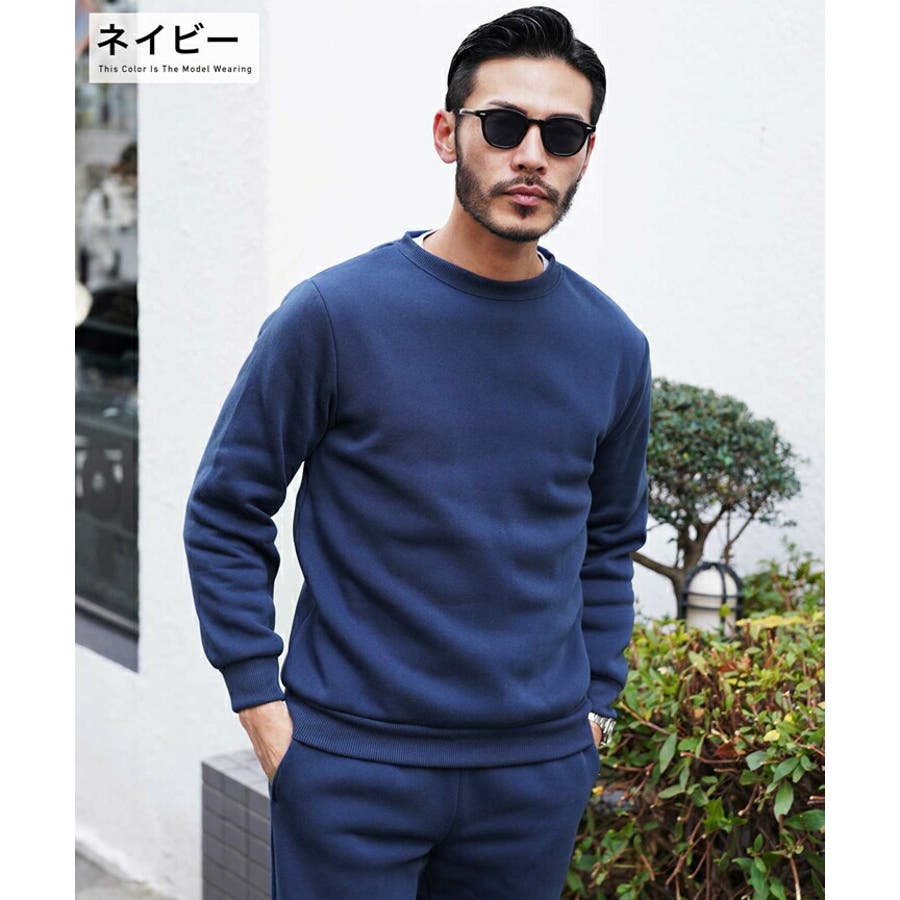 ケボズ　ダークブルー スウェットセットアップ KEBOZ（ケボズ） スウェットパンツ ジャージ EFG SWEAT PANTS メンズ