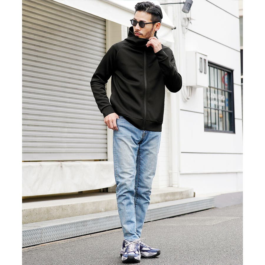 ◇ポンチZIPパーカー◇パーカー メンズ パーカ[品番：JG000014274