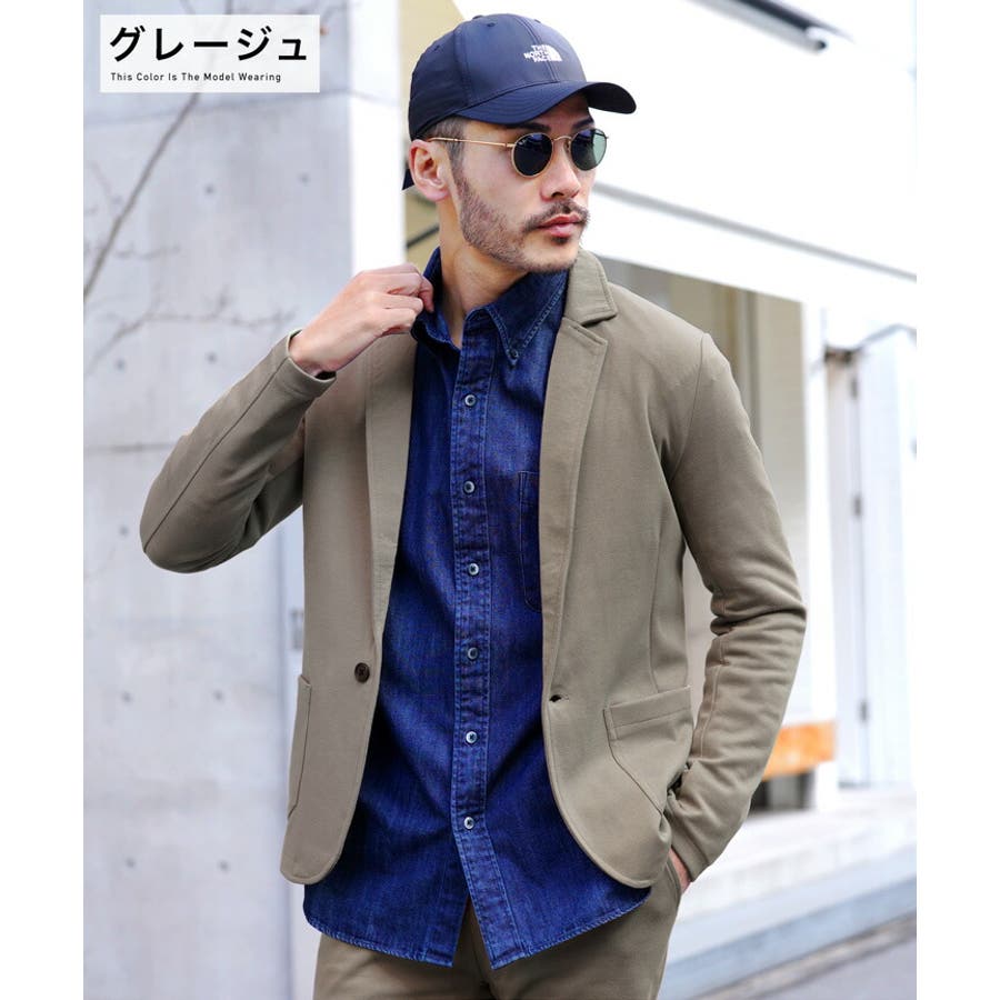 オリジナル ◇T Cダンボールテーラード×パンツ◇セットアップ メンズ[品番 スーツ・フォーマル・ドレス