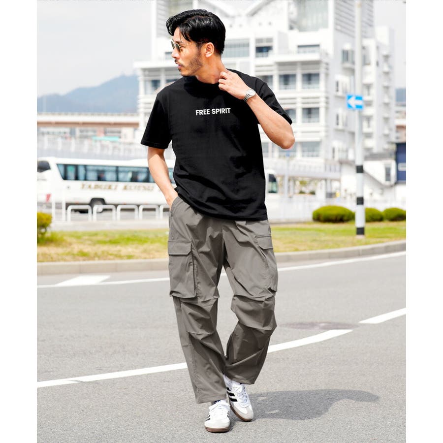 ナチュラル ストレッチ カーゴパンツ カーゴパンツ[品番：JG000014273]｜JIGGYS SHOP（ジギーズショップ）のメンズファッション 通販｜SHOPLIST（ショップリスト）