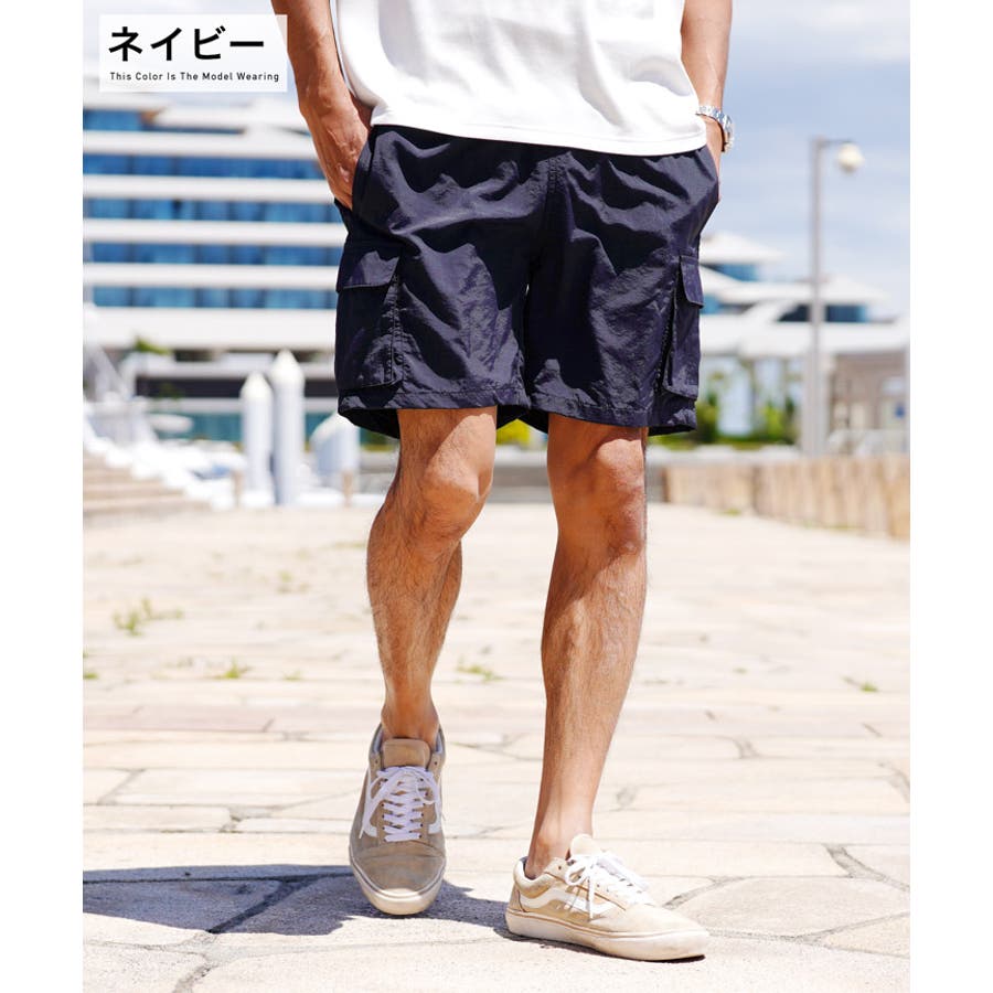 ◇ナイロン カーゴショートパンツ◇ハーフパンツ カーゴパンツ