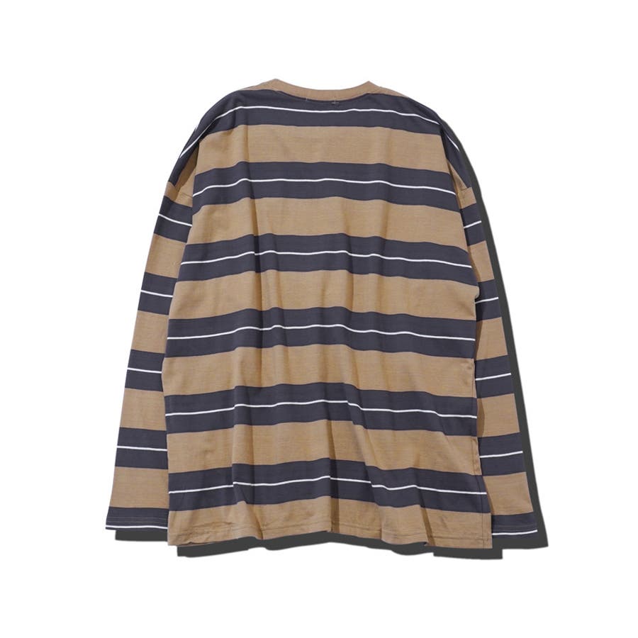 太ボーダー ロンT メンズ[品番：JG000014363]｜JIGGYS SHOP