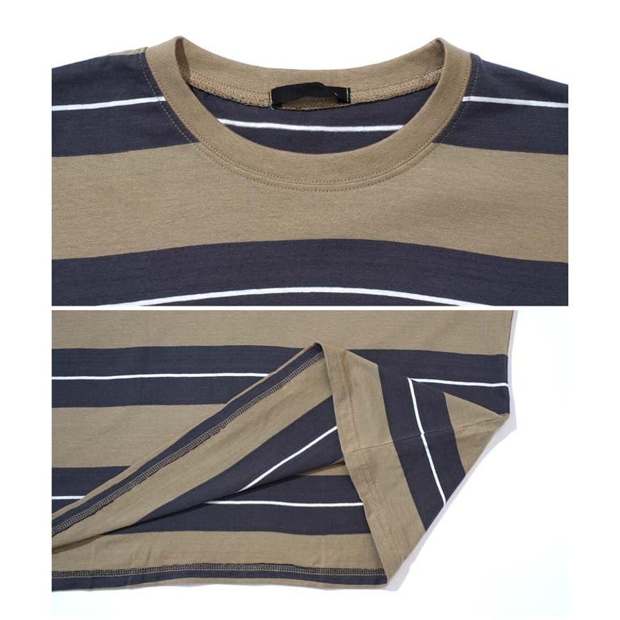 太ボーダー ロンT メンズ[品番：JG000014363]｜JIGGYS SHOP