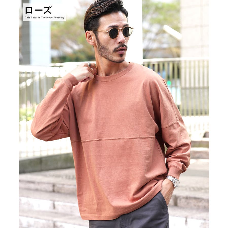 ◇ドロップショルダー無地BIGロンT◇[品番：JG000012823]｜JIGGYS  SHOP（ジギーズショップ）のメンズファッション通販｜SHOPLIST（ショップリスト）