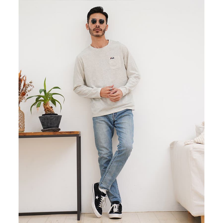 商品画像：楽天市場】グンゼ ボディワイルド 長袖 丸首 Tシャツ ワッフル 1