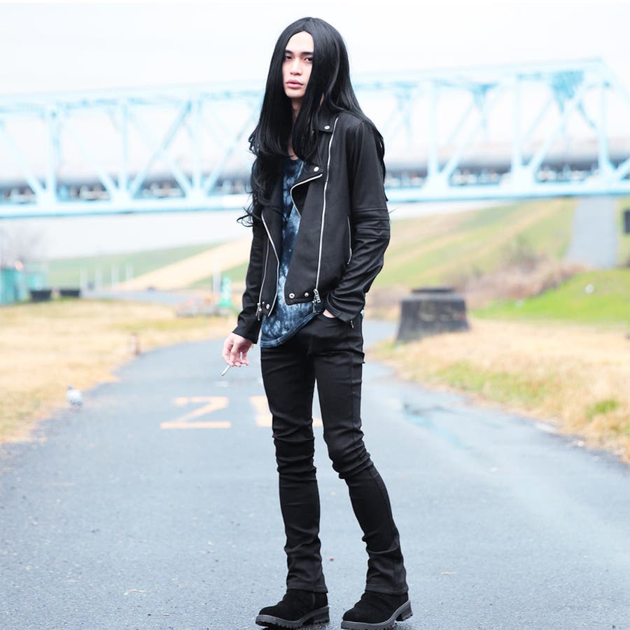 ライダースジャケット・スタイルアイズ・３８． Weather proofed Leather】レザーダブル