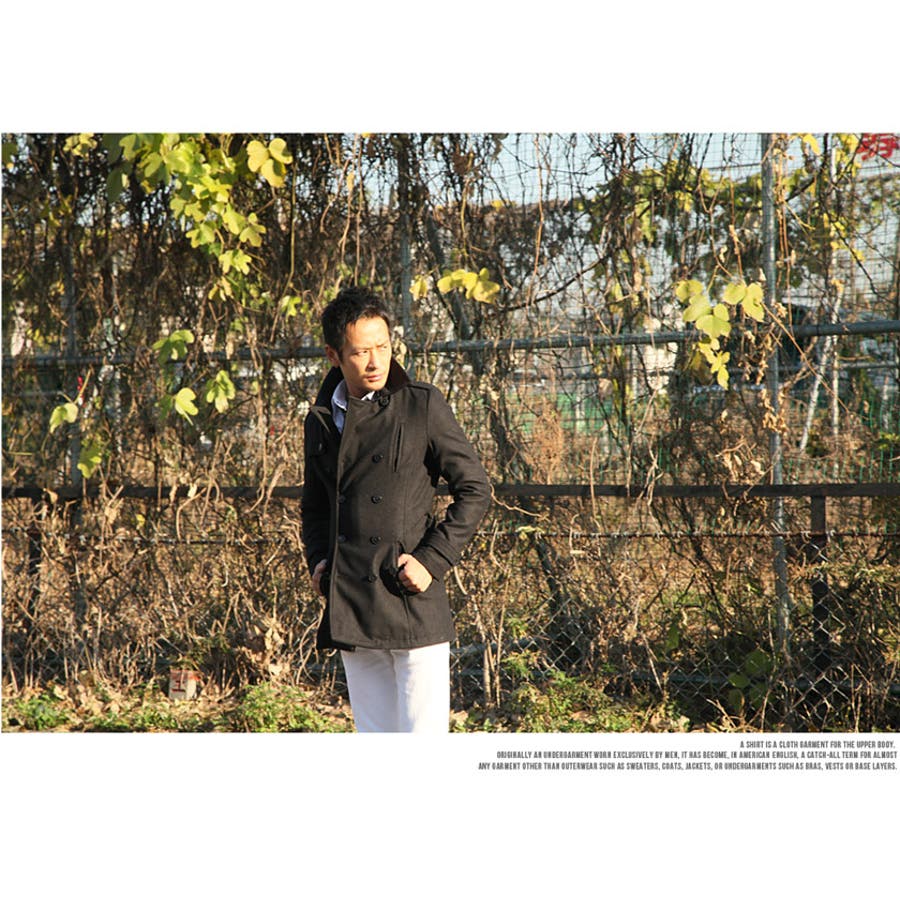 ◇Roshell ウールメルトンダブルトレンチコート◇ 秋冬[品番