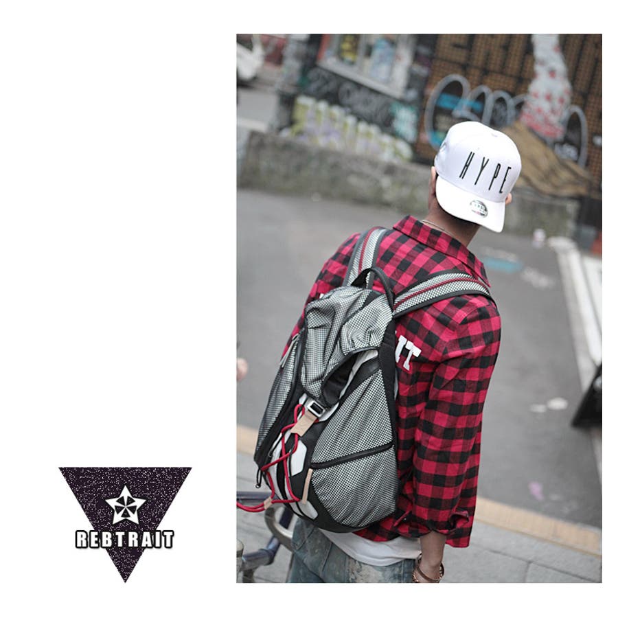 ◇REBTRAIT ナンバリングブロック チェックシャツ◇シャツ[品番