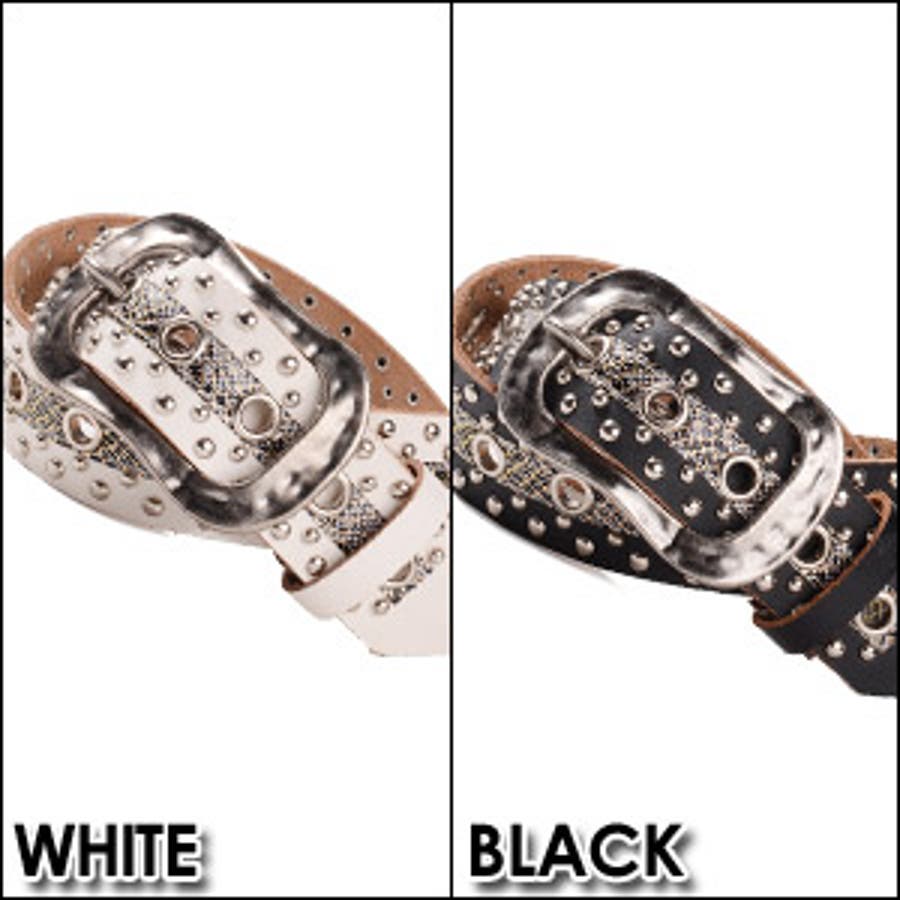 ◇PROVE YOURSELF(プルーブユアセルフ)パイソン切替スタッズベルト