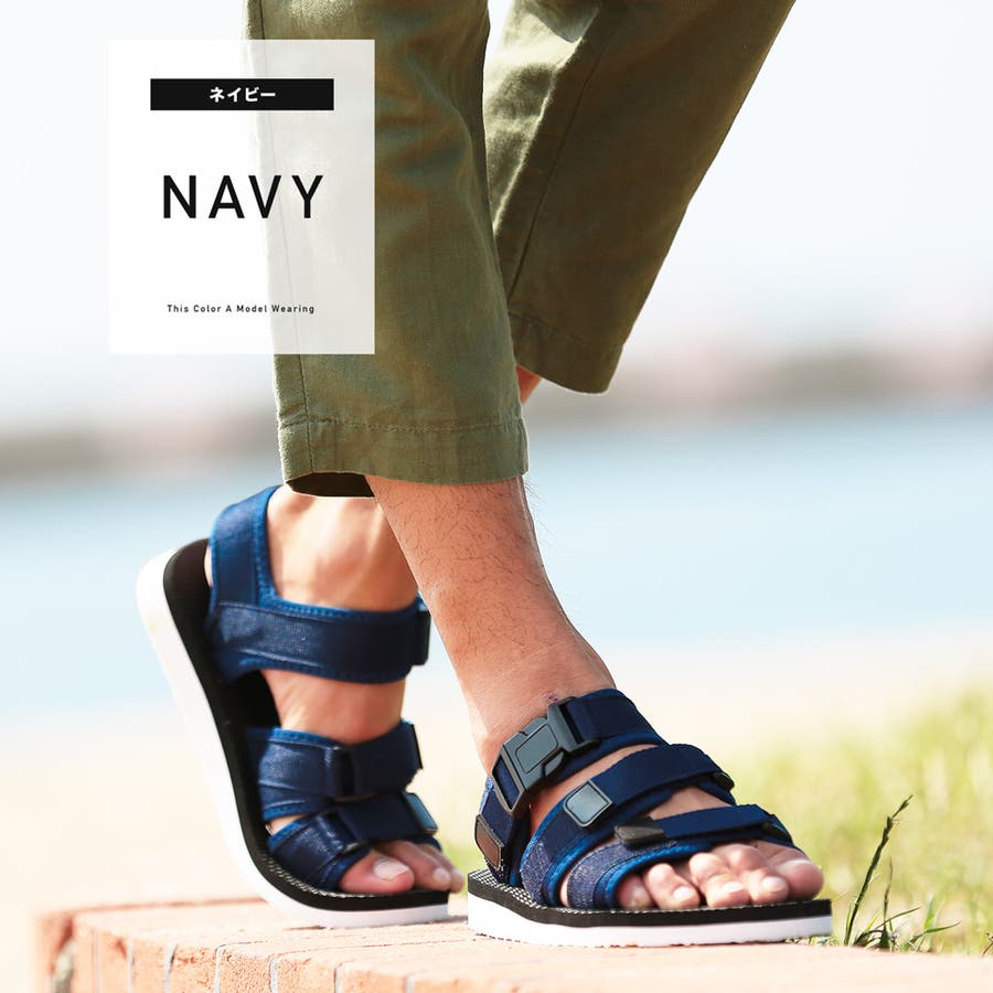◇ネオプレーンベルトスポーツサンダル◇スポサン メンズ サンダル