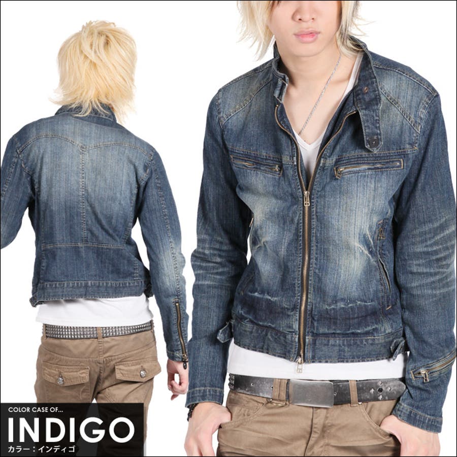 ◇Roshell(ロシェル)シングルライダースGジャン◇お兄系 Men s[品番