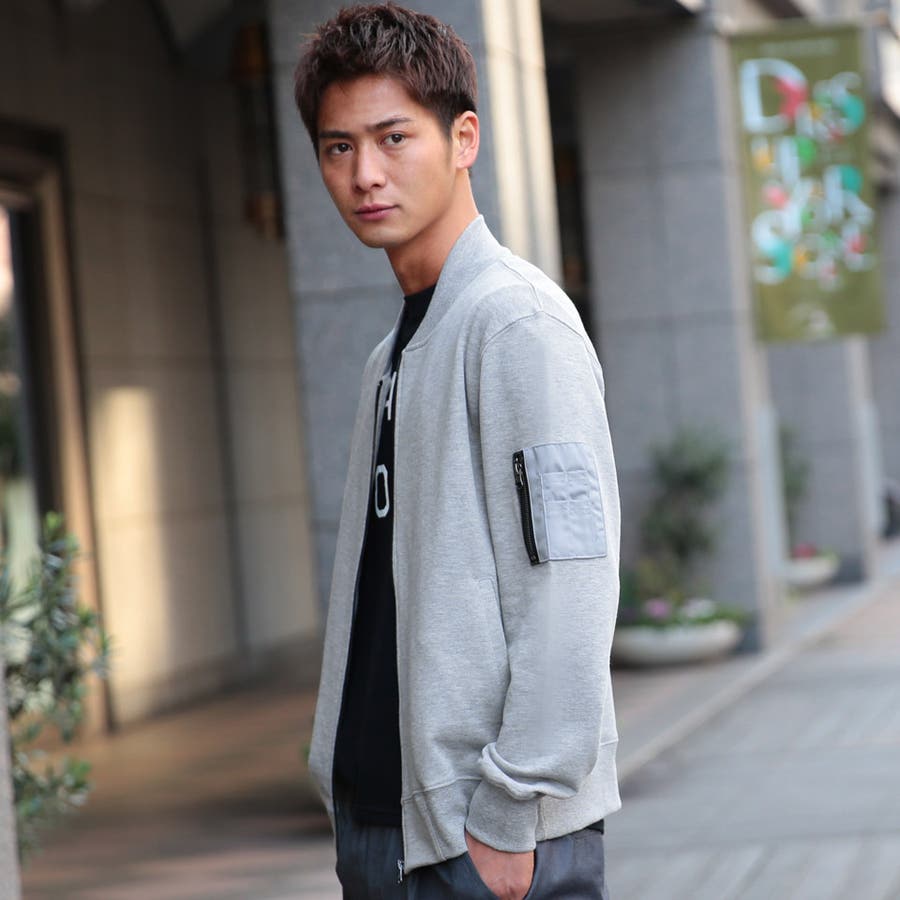 ◇スウェット MA 1◇メンズ[品番：JG000009196]｜JIGGYS SHOP