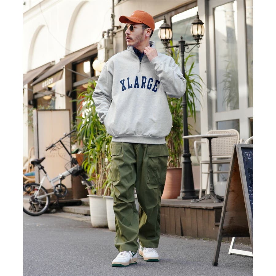 ◇XLARGE HALF ZIP[品番：JGSM0000069]｜jiggysshopselect