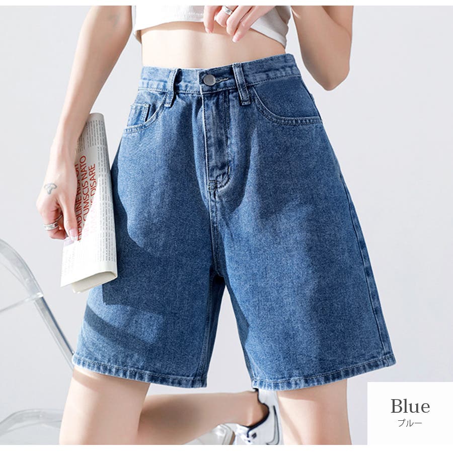 品質一番の ハーフパンツ ハイウエスト[品番：JCSW0001649]｜JOCOSA デニム パンツ