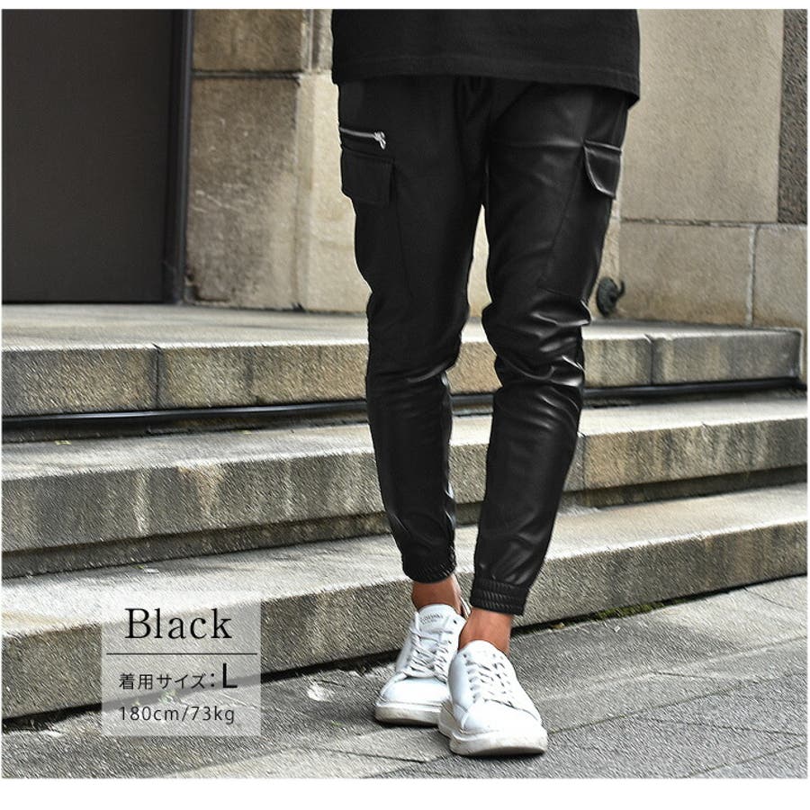限​定​販​売​】 黒 メンズ 韓国 XL サイドデザイン ジョーカーパンツ