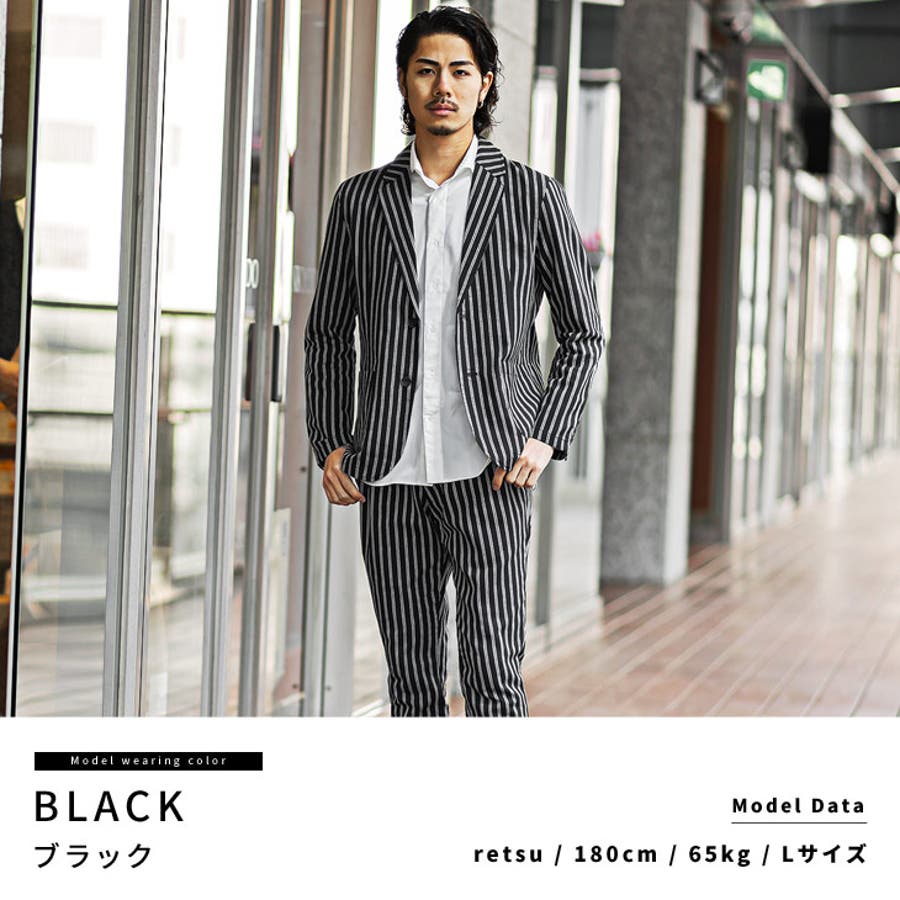 【ブラック(09)】セットアップ メンズ スーツ[品番：JR000006718 