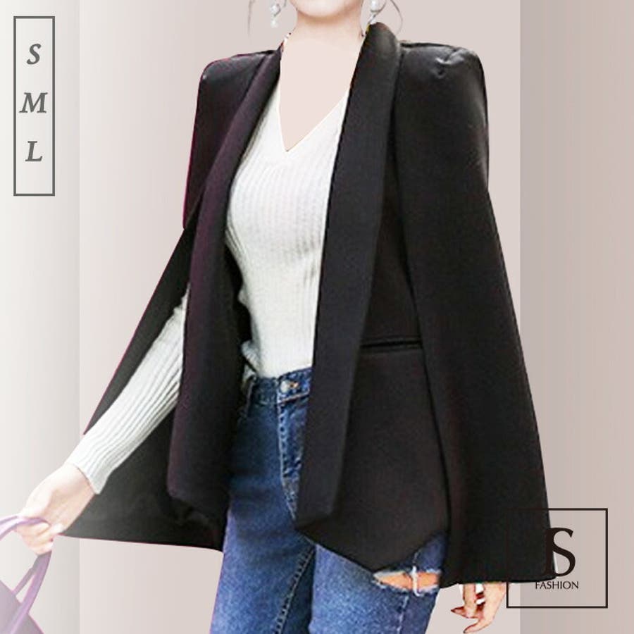 新品】白 ハンギングスリーブ ジャケット✧セオリー 好きの方に