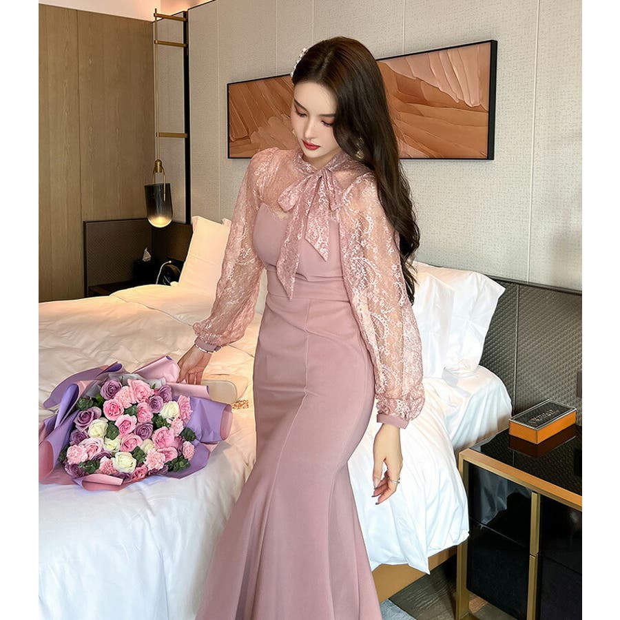 FILLOU ワンピース レースドッキングマーメイドワンピース レディース : ZOZOTOWN Yahoo!店 - 通販 - Yahoo!ショッピング