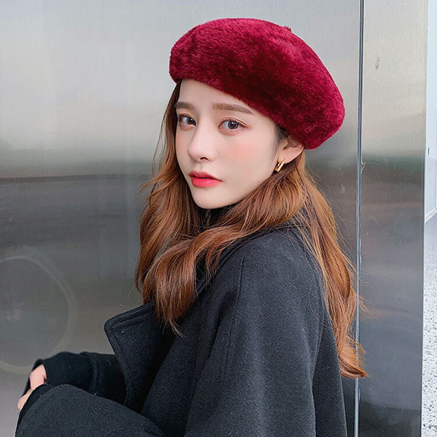 売れ筋がひクリスマスプレゼント！ ファータッチ ベレー帽 FASHION 全6色[品番：JSFW0009940]｜JS 帽子