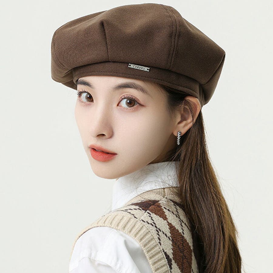 売れ筋介護用品も！ 帽子 ベレー帽 全3色[品番：JSFW0009942]｜JS FASHION（ジェー 帽子
