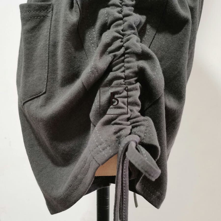 ショートパンツ サイドギャザー ショーパン[品番：JSFW0009318]｜JS  FASHION（ジェーエスファッション）のレディースファッション通販｜SHOPLIST（ショップリスト）