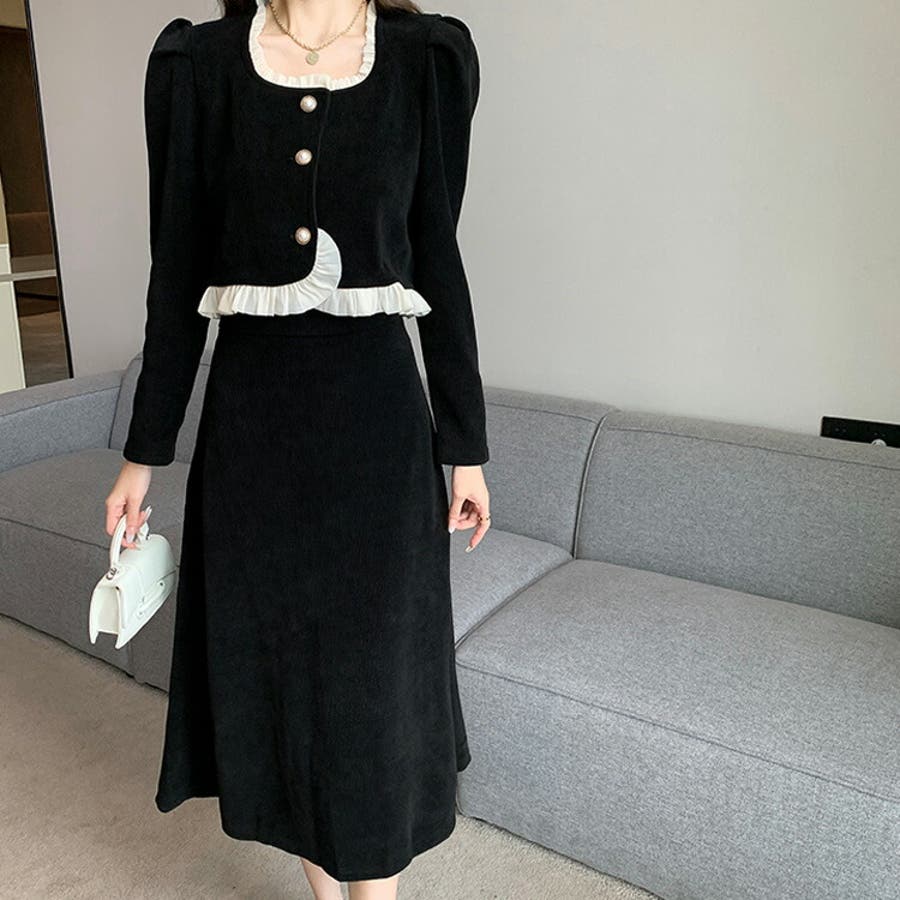 セットアップ ショート丈ジャケット ロングスカート[品番：JSFW0012122]｜JS  FASHION（ジェーエスファッション）のレディースファッション通販｜SHOPLIST（ショップリスト）
