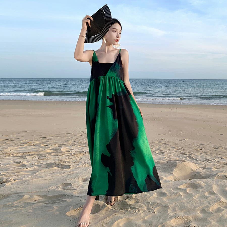 BCBGmaxazria リゾートマキシワンピース♫