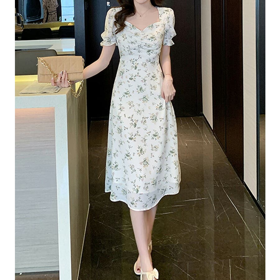 品質が 小花柄 FASHION シフォン[品番：JSFW0010655]｜JS ワンピース スーツ・フォーマル・ドレス