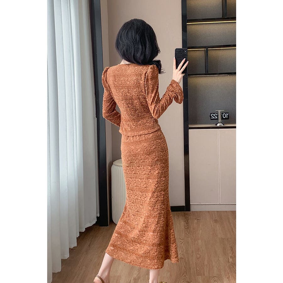 レース セットアップ 全3色[品番：JSFW0014370]｜JS FASHION
