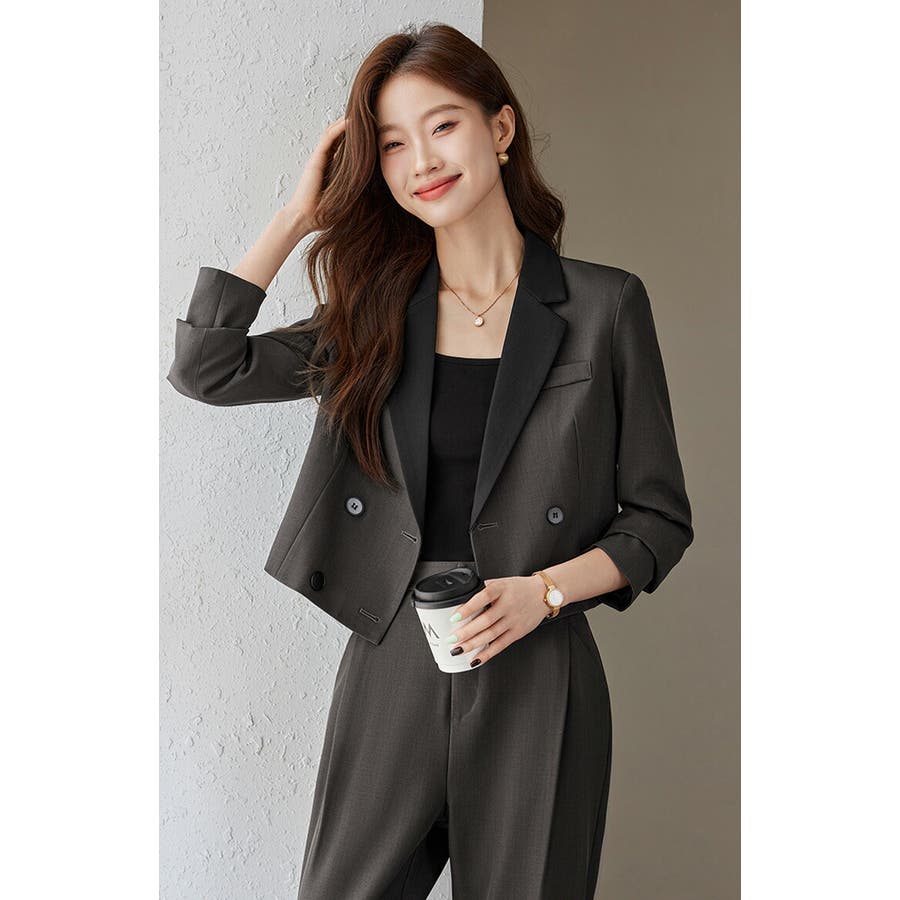 【激安】 パンツスーツ 全2色[品番：JSFW0014547]｜JS セットアップ スーツ・フォーマル・ドレス