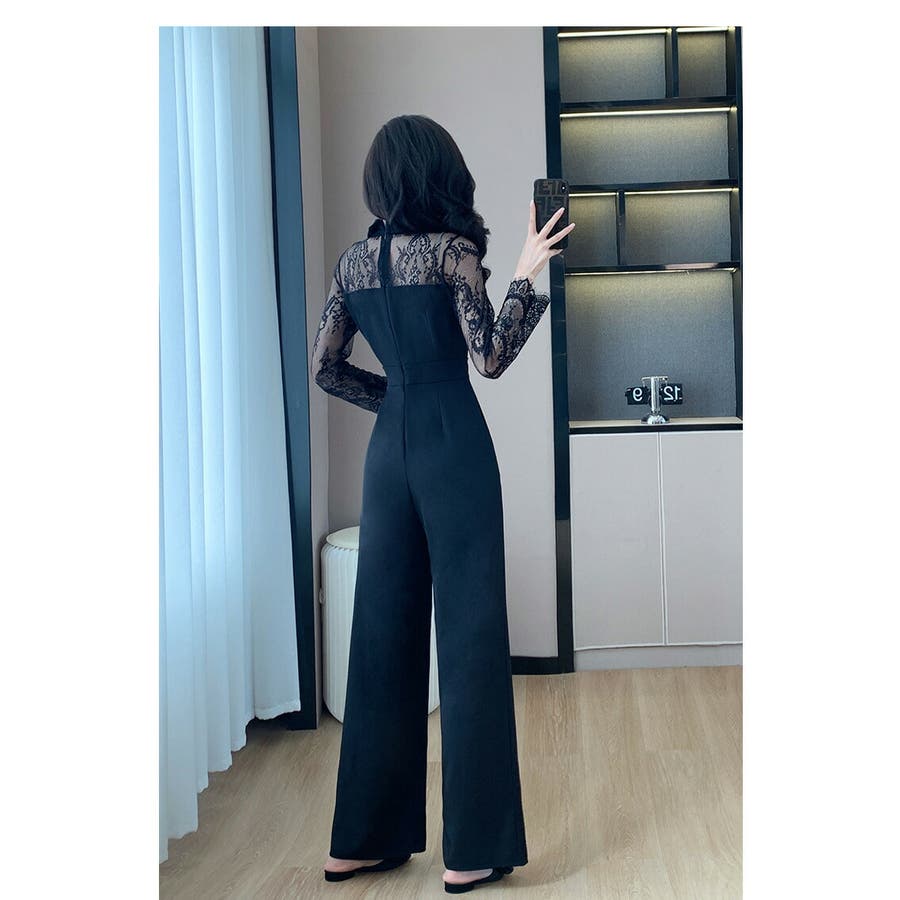 パンツドレス 結婚式 レース袖[品番：JSFW0013461]｜JS  FASHION（ジェーエスファッション）のレディースファッション通販｜SHOPLIST（ショップリスト）