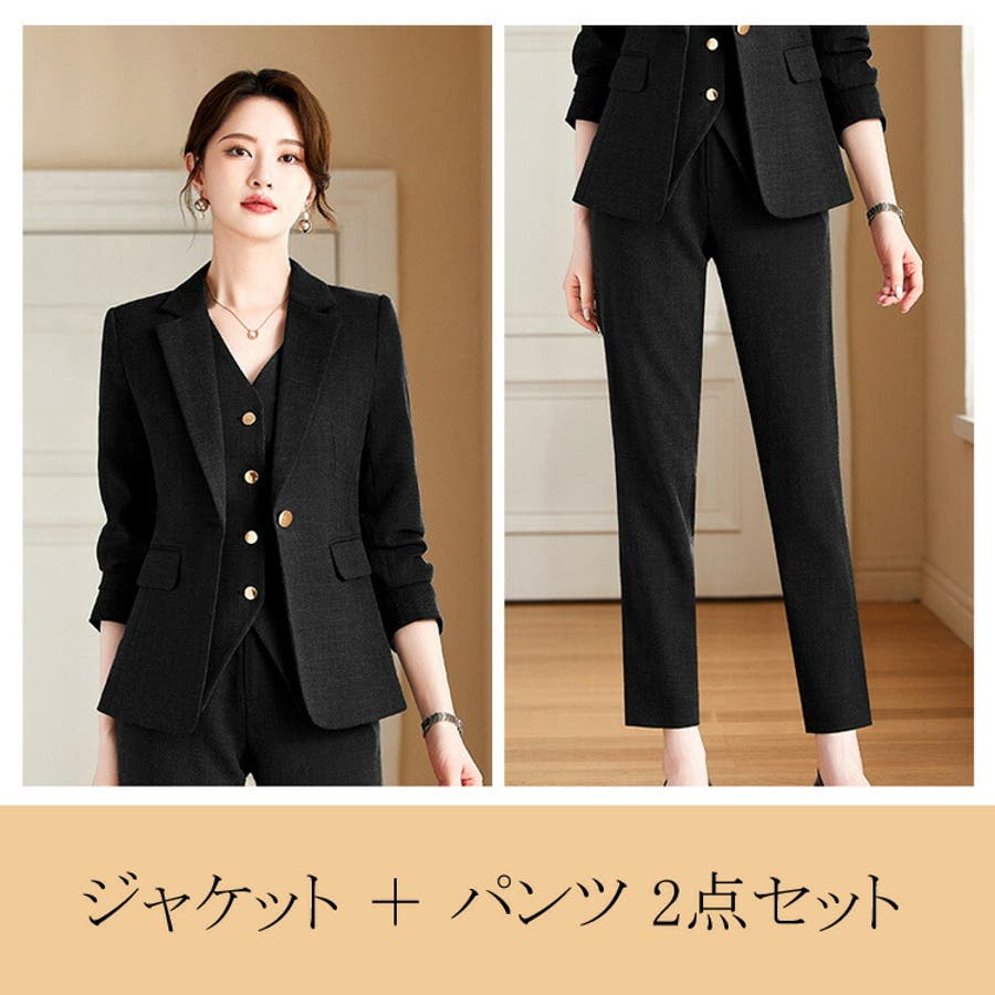 スーツ セットアップ 全2色[品番：JSFW0014211]｜JS FASHION