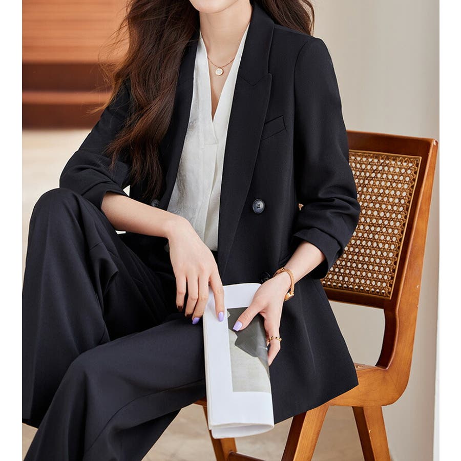 スーツ セットアップ 全2色[品番：JSFW0014178]｜JS FASHION